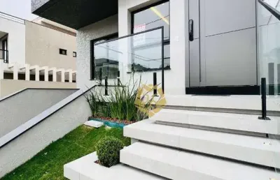 Sobrado triplex com 3 dormitórios à venda, 121 m² por r$ 1.600.000 - pinheirinho - curitiba/pr
