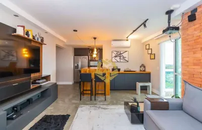 Apartamento com 1 dormitório, 60 m² - venda por r$ 715.000,00 ou aluguel por r$ 4.665,00/mês - ecoville - curitiba/pr
