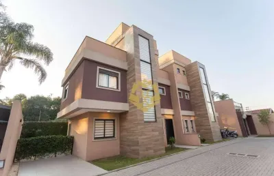 Casa de 3 dormitórios de 128m² com móveis planejados à venda por r$ 1.090.000 - uberaba - curitiba/pr!