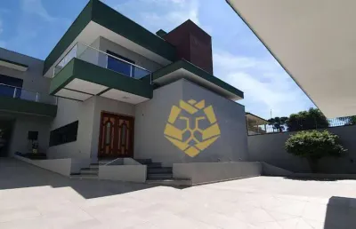 Belíssima casa com 3 dormitórios à venda, 520 m² por r$ 2.690.000 - aristocrata - são josé dos pinhais/pr!