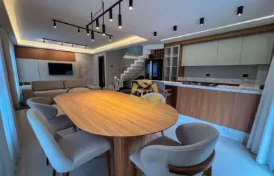 Excelente casa mobiliada com 3 dormitórios à venda, 172 m² por r$ 1.698.000 - santa felicidade - curitiba/pr!!