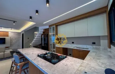Casa com 3 dormitórios à venda, 191 m² por r$ 1.542.000,00 - santa felicidade - curitiba/pr