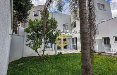 Casa de condominio fechado no bacacheri com quintal grande, com 4 dormitórios à venda, 412 m² por r$ 2.860.000