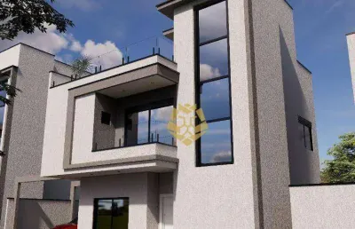 Sobrado com 2 dormitórios à venda, 148 m² por r$ 1.070.000,00 - hauer - curitiba/pr