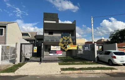 Sobrado com 3 dormitórios à venda, 150 m² por r$ 795.600,00 - fazendinha - curitiba/pr