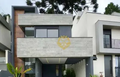 Casa no santa candida em condominio clubcom 3 dormitórios à venda, 111 m² por apenas r$ 939.000