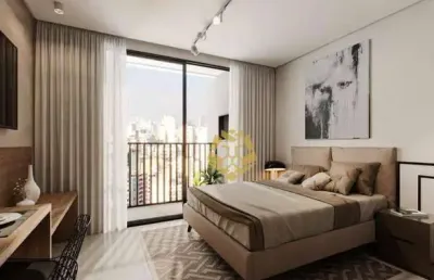 Studio com 1 dormitório à venda, 27 m² por r$ 344.877,00 - alto da rua xv - curitiba/pr