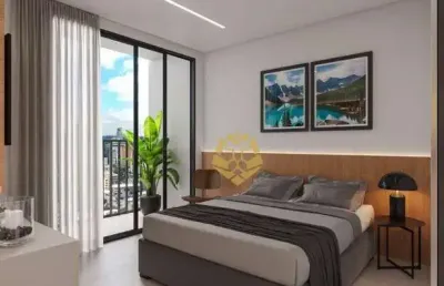 Studio com 1 dormitório à venda, 23 m² por r$ 339.572,00 - alto da rua xv - curitiba/pr