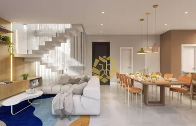 Casa com 3 suítes à venda, 223 m² por r$ 1.669.500 - campina do siqueira - curitiba/pr