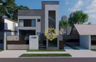 Casa com 3 dormitórios à venda, 170 m² por r$ 1.099.000,00 - lindóia - curitiba/pr