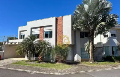 Excelente casa com 4 dormitórios à venda, 625 m² por r$ 2.300.000 - santa felicidade - curitiba/pr
