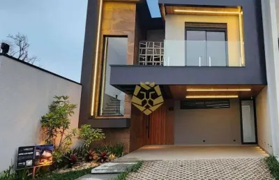 Casa em condomínio fechado em são josé dos pinhais com  365,77m².