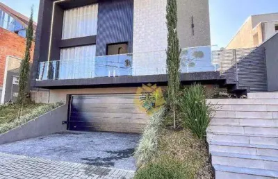 Casa com 3 dormitórios à venda, 367 m² por r$ 2.690.000,00 - abranches - curitiba/pr