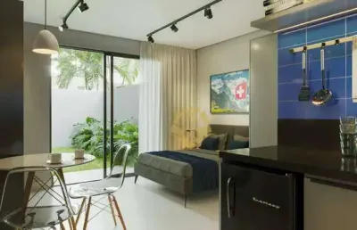 Studio com 1 dormitório à venda, 23 m² por r$ 278.985 - alto da rua xv - curitiba/pr