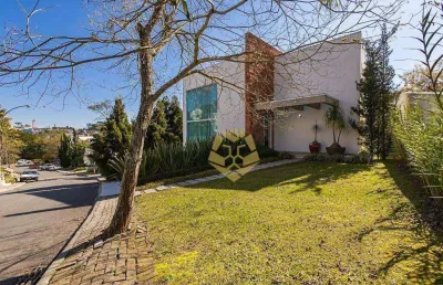 Exclusividade, conforto e sofisticação em cada detalhe! casa com 5 dormitórios à venda, 476 m² por r$ 4.200.000 - campo comprido - curitiba/pr