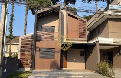 Sobrado com 3 dormitórios à venda, 132 m² por r$ 1.100.000,00 - umbará - curitiba/pr