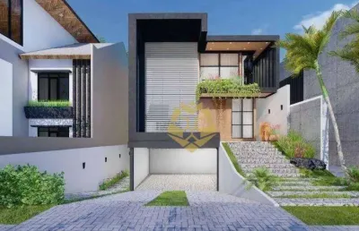 Casa com 3 dormitórios à venda, 265 m² por r$ 2.997.946,00 - atuba - curitiba/pr