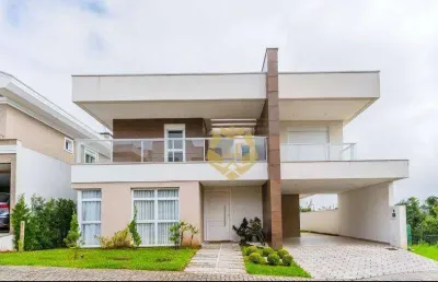 Casa em condomínio fechado em santa felicidade a venda , 4 suítes, 316m², por apenas 3.150.000.