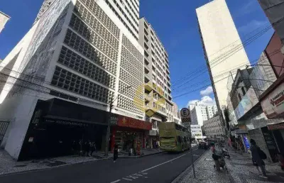 Espaço comercial amplo e iluminado no centro de curitiba –sala, 160 m² - venda por r$ 550.000 ou aluguel por r$ 4.800/mês - centro - curitiba/pr