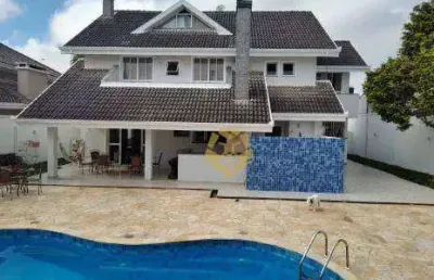 Casa à venda em condomínio fechado no pineville, 4 dormitórios, 400 m² por apenas r$ 2.650.000.