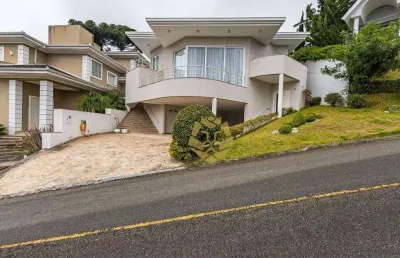 Viva o melhor com conforto, casa com 4 dormitórios, 431 m² - venda por r$ 3.300.000 ou aluguel por r$ 15.000/mês - taboão - curitiba/pr