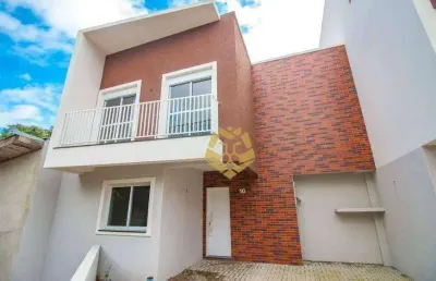Lindo sobrado  de 168m² com terraço e churrasqueira - à venda por r$ 794.872 ou aluguel por r$ 5.944/mês - campo comprido - curitiba/pr!