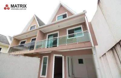 Sobrado com 3 dormitórios à venda, 180 m² por r$ 840.000,00 - atuba - curitiba/pr