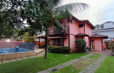 Casa em condomínio fechado com 4 quartos para alugar na Rua Lagoa Bonita, 100, Vargem Grande, Rio de Janeiro