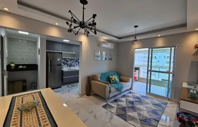 Apartamento com 2 quartos à venda na Avenida Presidente Castelo Branco, 497, Canto do Forte, Praia Grande