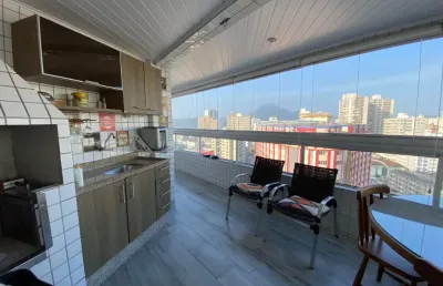 Maravilhoso ap guilhermina 130m2 com 2 vagas de garagem lazer completo.
