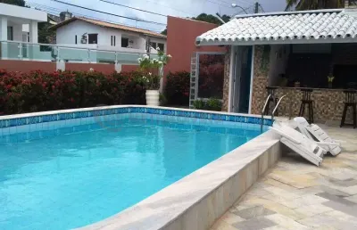 Casa em condomínio fechado com 5 quartos à venda na Rua Praia de Tubarão, Vilas do Atlantico, Lauro de Freitas