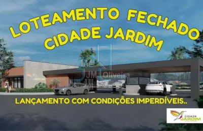 Terrenos a venda no loteamento fechado residencial cidade jardim itapetininga sp