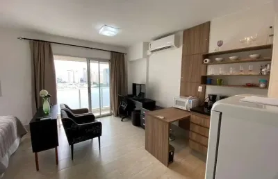 Apartamento com 1 quarto para alugar na rua henri dunant, 1066, chácara santo antônio, são paulo por r$ 4.500