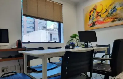 Sala comercial com 3 salas para alugar na rua comendador miguel calfat, 128, vila nova conceição, são paulo por r$ 3.006