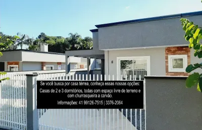 Casa em condomínio fechado com 3 quartos à venda na Travessa Giacomo Martinatto, Santo Antônio, São José dos Pinhais