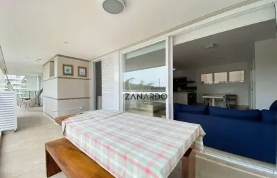 Apartamento 3 suítes para alugar, 132 m² - riviera de são lourenço - bertioga/sp