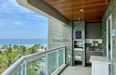 Apartamento vista mar para locação em riviera de são lourenço
