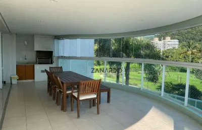 Apartamento 4 suítes para alugar, 300 m² por r$ 35.000/mês - riviera de são lourenço - bertioga/sp