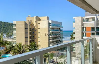 Apartamento lançamento, vista mar, 3 suítes à venda, 135 m² por r$  r$ 5.500.000 - riviera de são lourenço - bertioga/sp