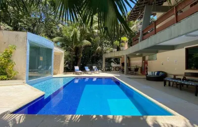 Casa com 4 dormitórios à venda, 450 m² por r$ 4.800.000,40 - riviera de são lourenço - bertioga/sp