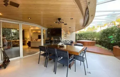 Apartamento garden 3 dormitórios sendo 1 suíte à venda, 179 m² por r$ 4.500.000 - riviera de são lourenço - bertioga/sp