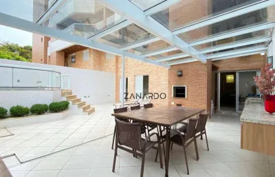 Apartamento garden 5 dormitórios para alugar, 270 m² - riviera de são lourenço - bertioga/sp