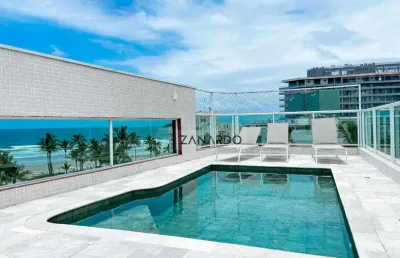 Cobertura vista mar para venda ou locação em riviera de são lourenço