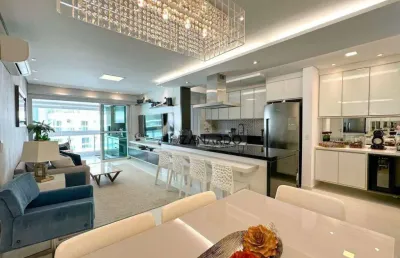 Apartamento 3 dormitórios sendo 2 suites à venda, 126 m² por r$ 3.300.000 - riviera de são lourenço - bertioga/sp