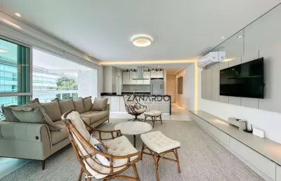 Apartamento com 3 suites à venda, 158 m² por r$ 4.200.000 - riviera de são lourenço - bertioga/sp