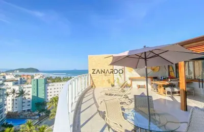 Cobertura vista mar e pé na grama com 2 quartos, 188 m² - venda por r$ 4.000.000 ou aluguel por r$ 15.000/mês - riviera de são lourenço - bertioga/sp