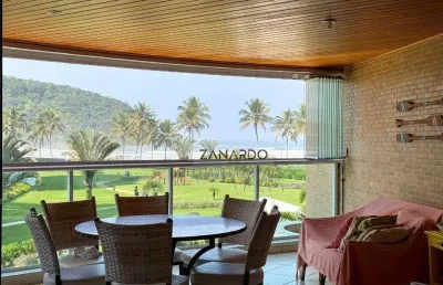 Apartamento pé na areia para venda no condomínio da riviera de são lourenço
