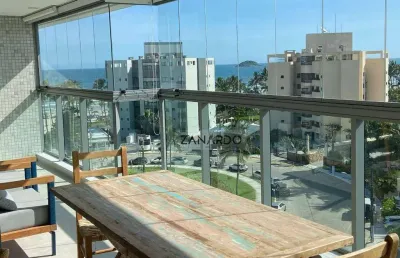 Apartamento vista mar para locação em riviera de são lourenço