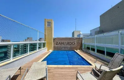 Apartamento vista mar, pé na grama para locação em riviera de são lourenço