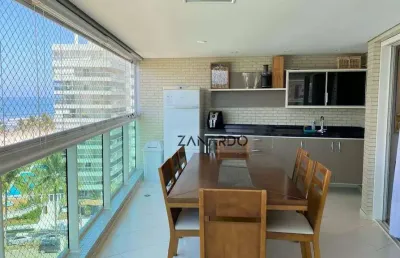 Apartamento vista mar para locação em riviera de são lourenço